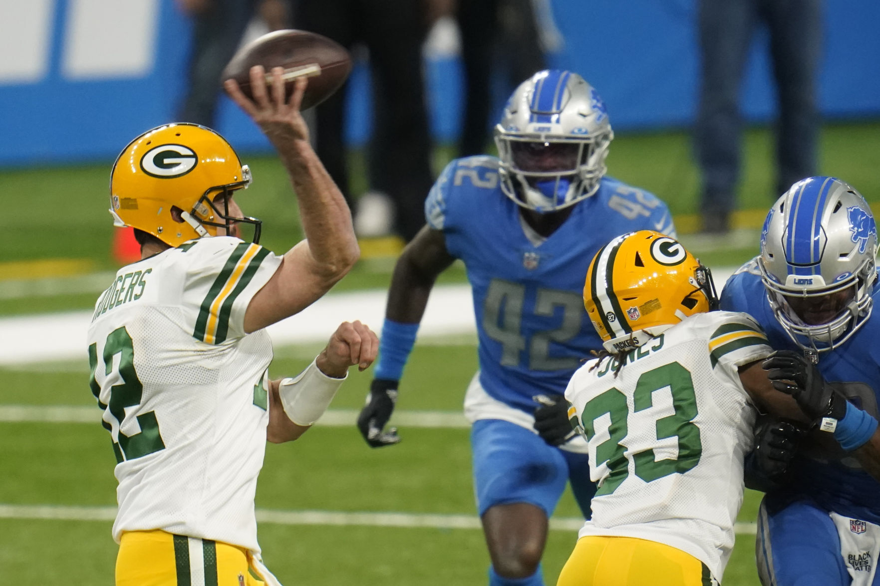 Packers 31, Lions 24